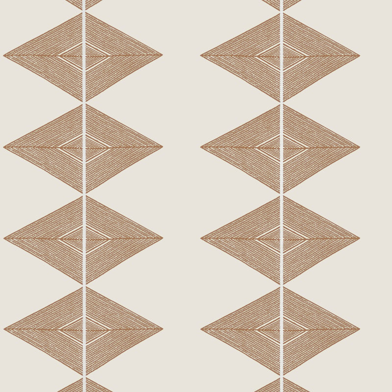T12014 Thibaut Ochre Wallpaper