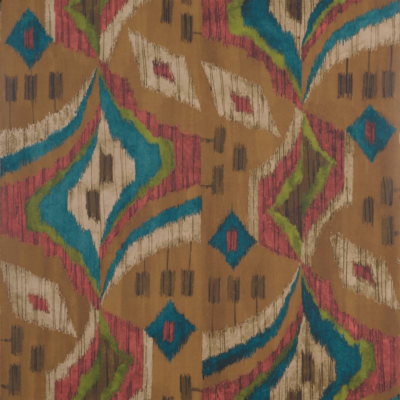 T12060 Thibaut Ochre Wallpaper
