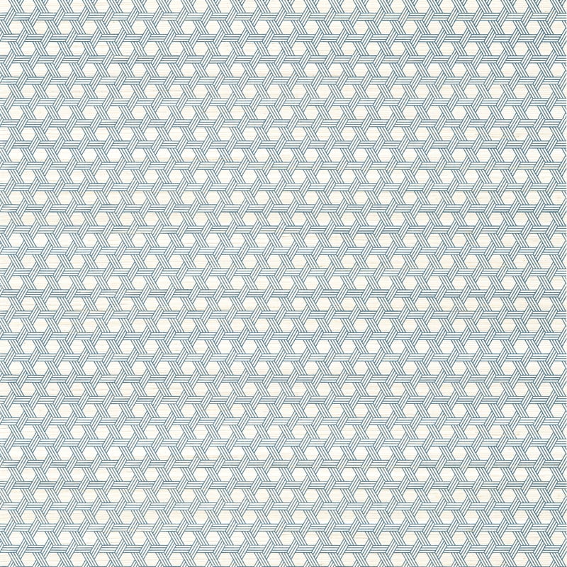 T12808 Thibaut Navy Wallpaper