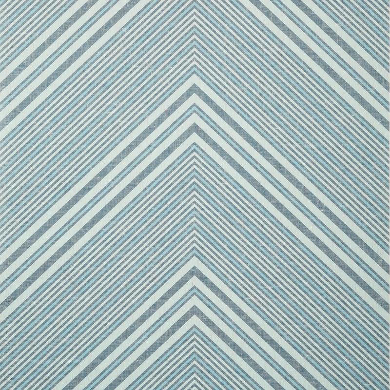 T12833 Thibaut Navy and Aqua Wallpaper