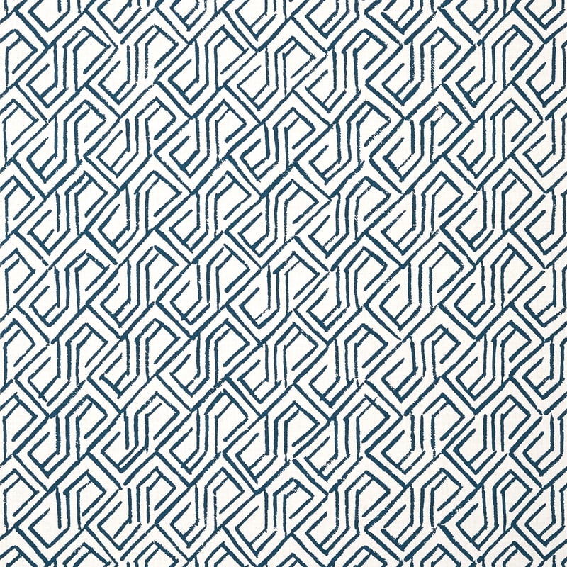 T12843 Thibaut Navy and White Wallpaper
