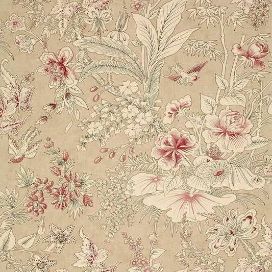 T13601 Thibaut Beige Wallpaper