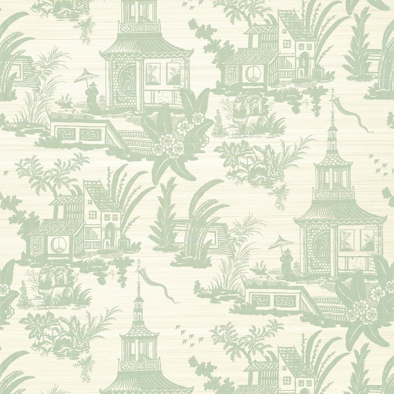T13651 Thibaut Mist Wallpaper