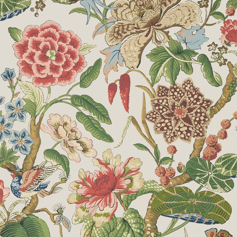 T13657 Thibaut Flax Wallpaper