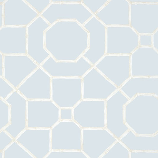 T13670 Thibaut Spa Blue Wallpaper