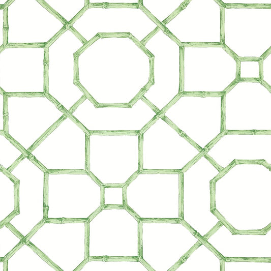 T13674 Thibaut Green Wallpaper