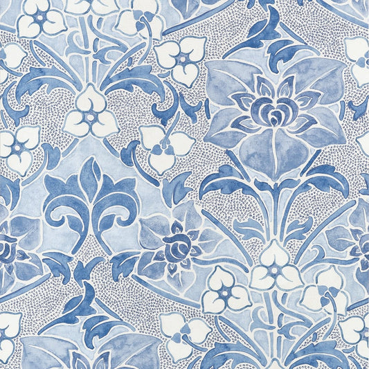 T14602 Thibaut Blue Wallpaper