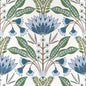 T14612 Thibaut Blue and Green Wallpaper
