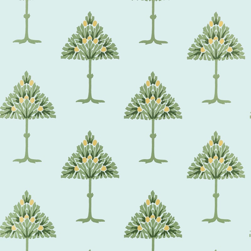 T14617 Thibaut Seaglass Wallpaper