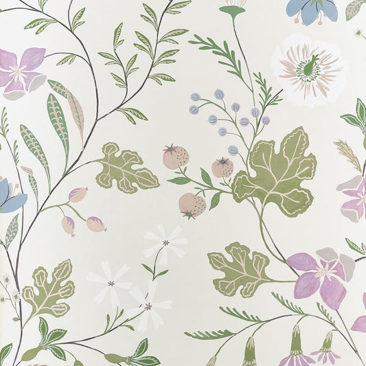 T14623 Thibaut Lilac Wallpaper