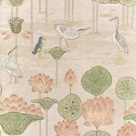 T14635 Thibaut Apricot Wallpaper