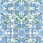 T14644 Thibaut Blue and Green Wallpaper