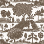 T14653 Thibaut Brown Wallpaper