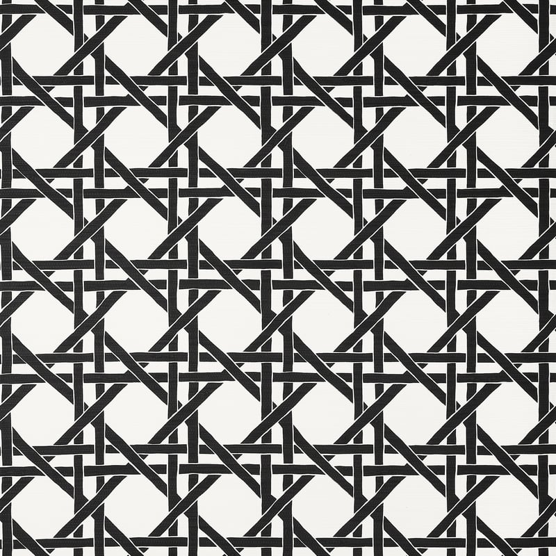 T15816 Thibaut Black Wallpaper