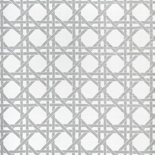 T15822 Thibaut Metallic Silver Wallpaper