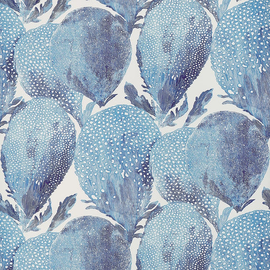 T15823 Thibaut Turquoise and Plum Wallpaper