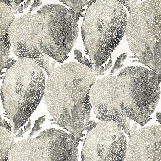 T15826 Thibaut Black and White Wallpaper