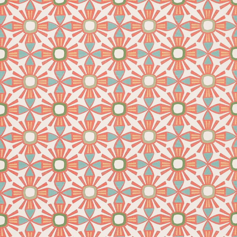 T15832 Thibaut Coral Wallpaper