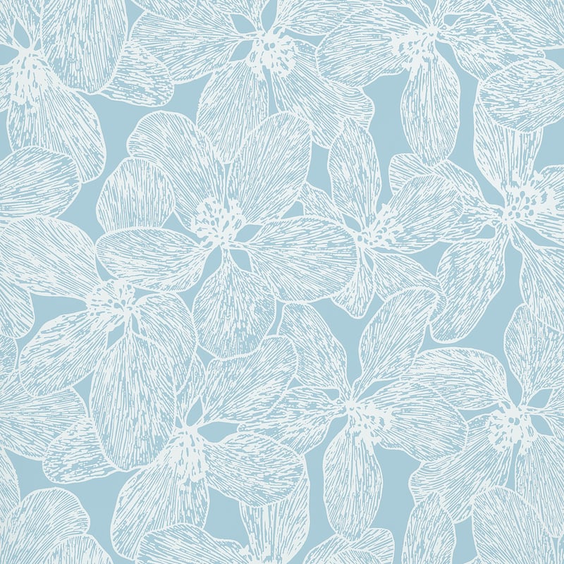 T15847 Thibaut Light Blue Wallpaper
