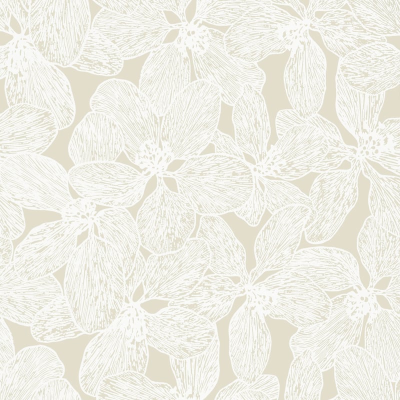 T15851 Thibaut Beige Wallpaper