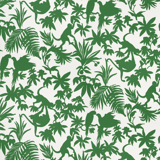 T15862 Thibaut Green Wallpaper