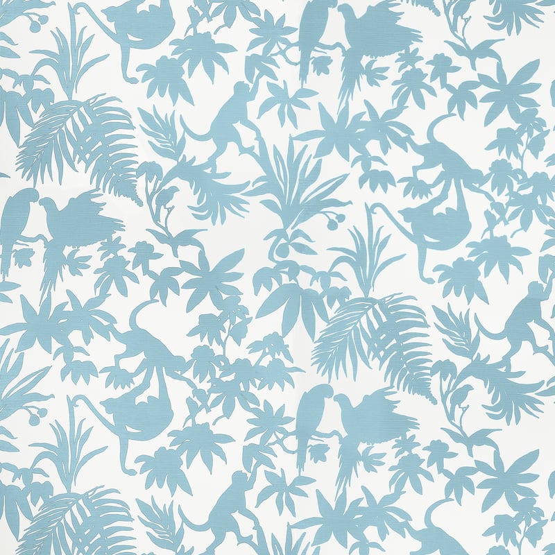 T15863 Thibaut Blue Wallpaper