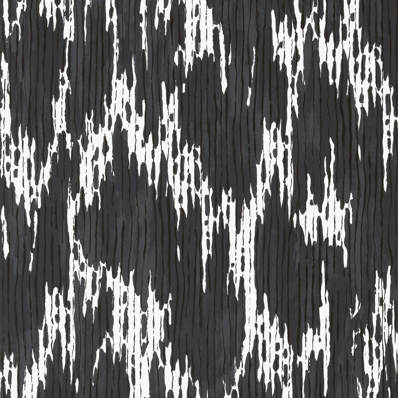 T20813 Thibaut Black Wallpaper