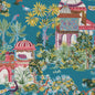 T20822 Thibaut Teal Wallpaper