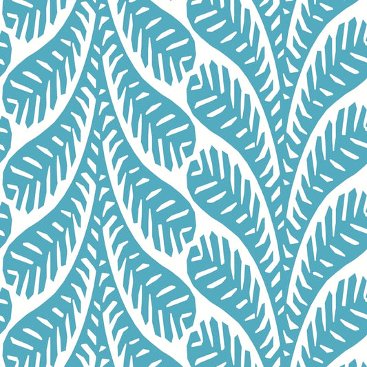 T20833 Thibaut Turquoise Wallpaper