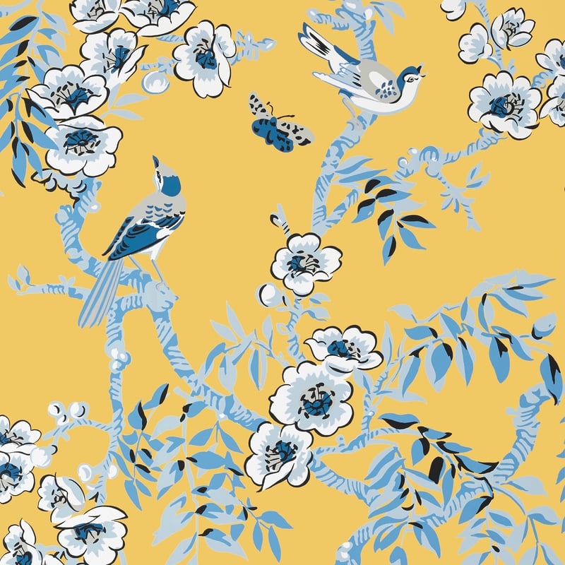 T20840 Thibaut Yellow Wallpaper