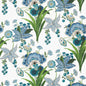 T20851 Thibaut Blue and Green Wallpaper