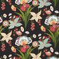 T20853 Thibaut Black Wallpaper