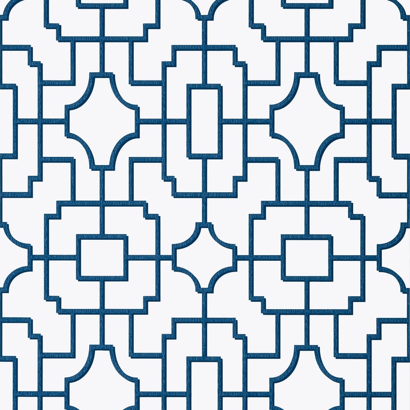 T20867 Thibaut Navy Wallpaper