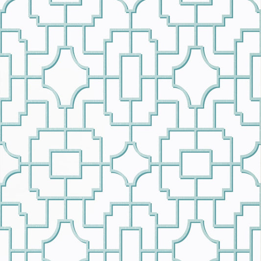 T20869 Thibaut Spa Blue Wallpaper
