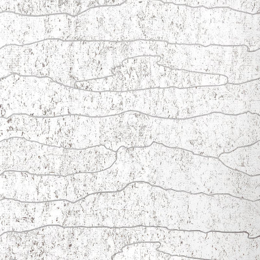 T24405 Thibaut White Silver Wallpaper