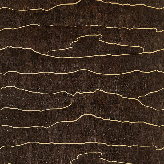 T24407 Thibaut Gold Bark Wallpaper