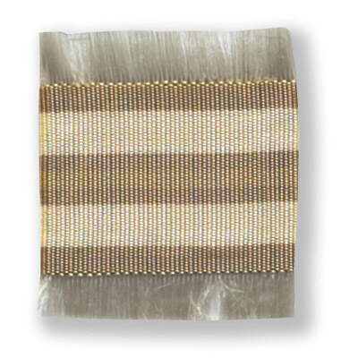 T30209-16 RIBBON BORDER OYSTER KRAVET COUTURE TRIM