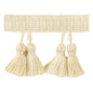 T30584-16 PAIRED TASSELS LIMESTONE KRAVET BASICS TRIM