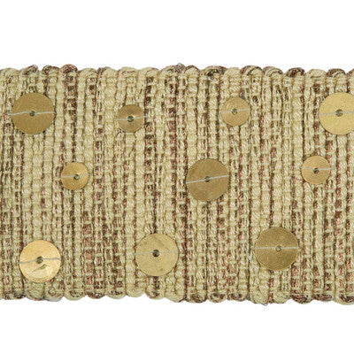T30614-416 STARRY NIGHT MINERS GOLD KRAVET COUTURE TRIM