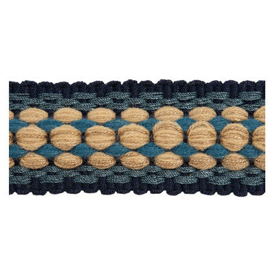 T30623-55 TRACKER INDIGO KRAVET COUTURE TRIM