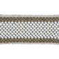 T30642-1176 HAMMERED BRAID TITANIUM KRAVET COUTURE TRIM