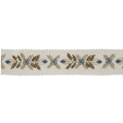 T30731-515 EDELWEISS BLUE HERON KRAVET COUTURE TRIM