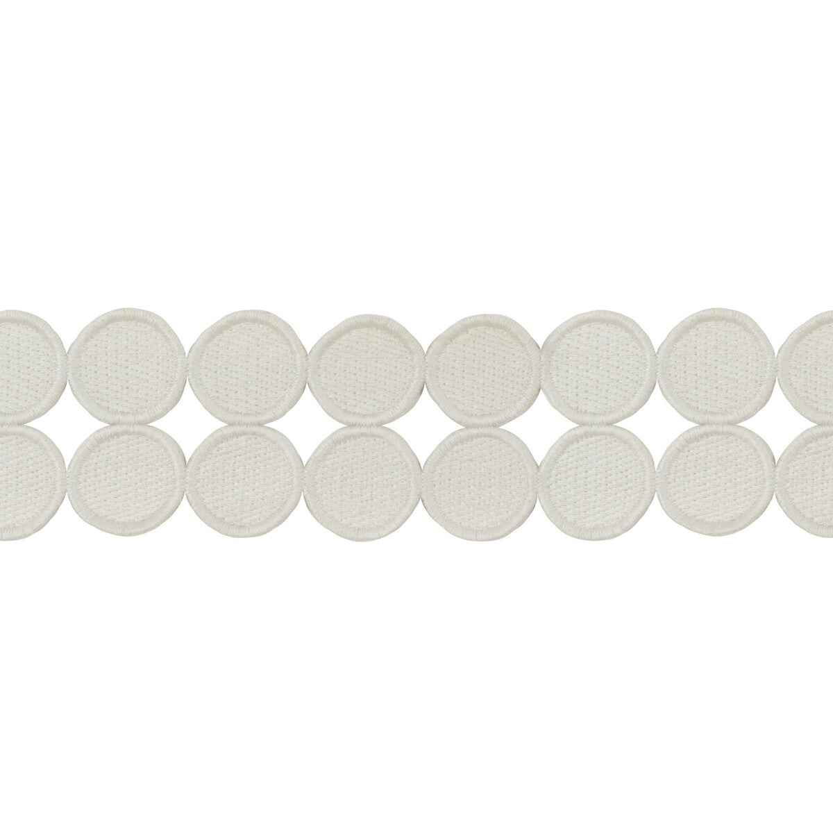 T30737-1 DOUBLE DOT COTTONBALL KRAVET DESIGN TRIM