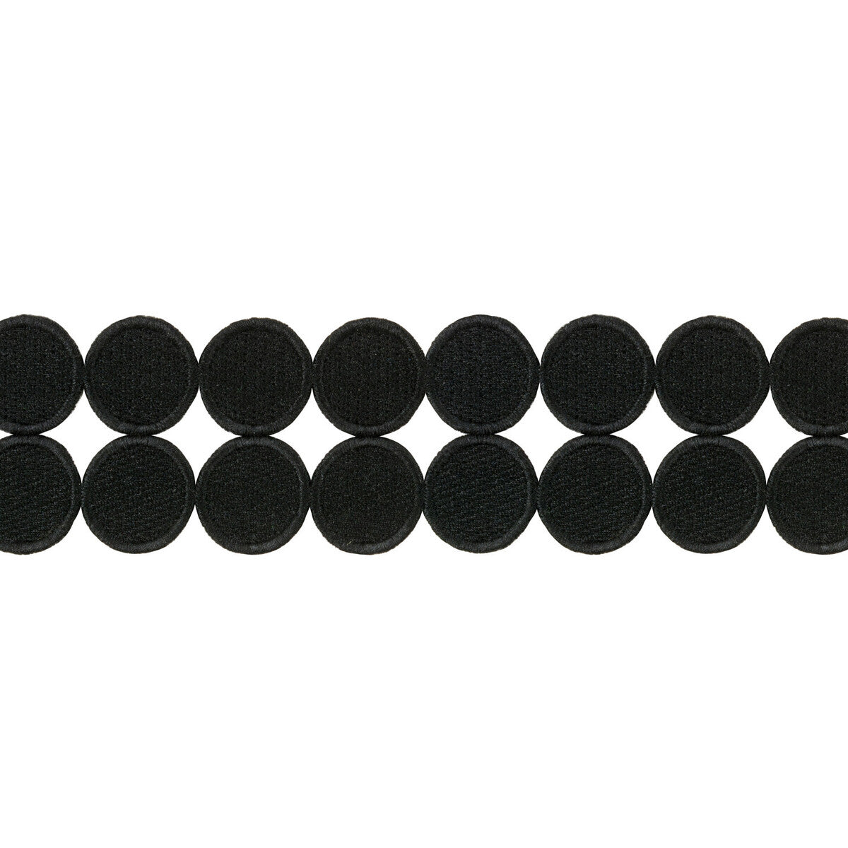 T30737-8 DOUBLE DOT BLACK KRAVET DESIGN TRIM