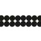 T30737-8 DOUBLE DOT BLACK KRAVET DESIGN TRIM