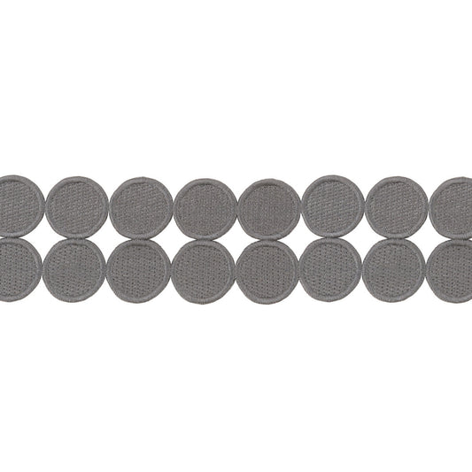 T30737-818 DOUBLE DOT CHARCOAL KRAVET DESIGN TRIM