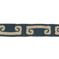T30751-511 WONKY KEY INDIGO KRAVET DESIGN TRIM