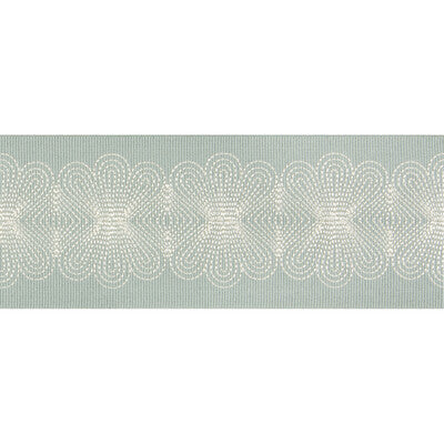 T30763-136 FLOWER STITCH MINERAL KRAVET DESIGN TRIM