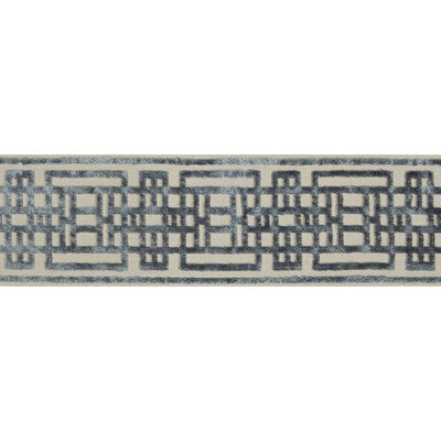 T30779-1105 CIRCUIT BORDER SLATE KRAVET DESIGN TRIM