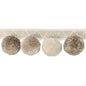 T30804-16 PHUKET POMS STONE KRAVET COUTURE TRIM